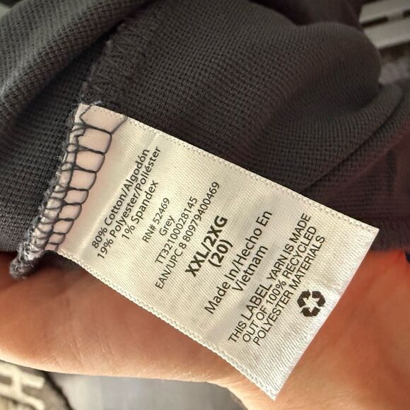 Time and Tru Women’s XXL Blue Grey Jogger Pants - Picture 5 of 5